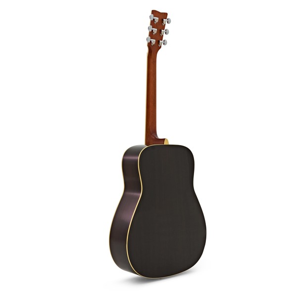 Yamaha FG830 Acoustic Guitar, Autumn Burst back