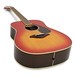Yamaha FG830 Acoustic Guitar, Autumn Burst angle