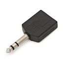 1/4" Jack Headphone Splitter, Stereo, by Gear4music
