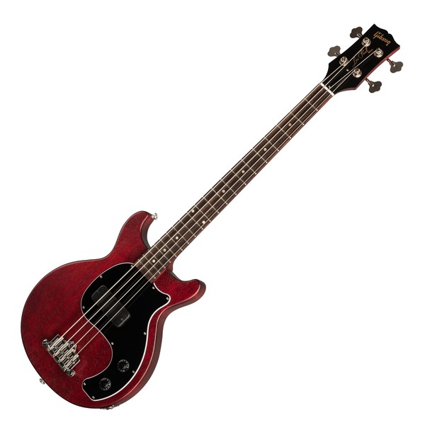 Gibson Les Paul Junior Tribute DC Bass, Worn Cherry