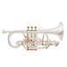 Besson Prestige BE2028 Cornet, Silver Plated main