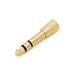 Headphone Jack Adapter, Gold by Gear4music