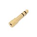 Headphone Jack Adapter, Gold by Gear4music