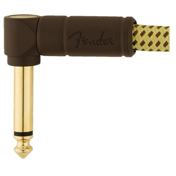 Fender Deluxe 6" Patch Cable, Tweed Jack