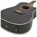 Washburn Harvest D7SCE Electro Acoustic, Black Matte