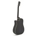 Washburn Harvest D7SCE Electro Acoustic, Black Matte