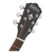 Washburn Harvest D7SCE Electro Acoustic, Black Matte