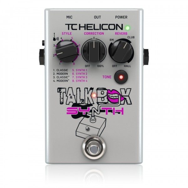 TC Helicon Talkbox Synth Vokaleffektpedal