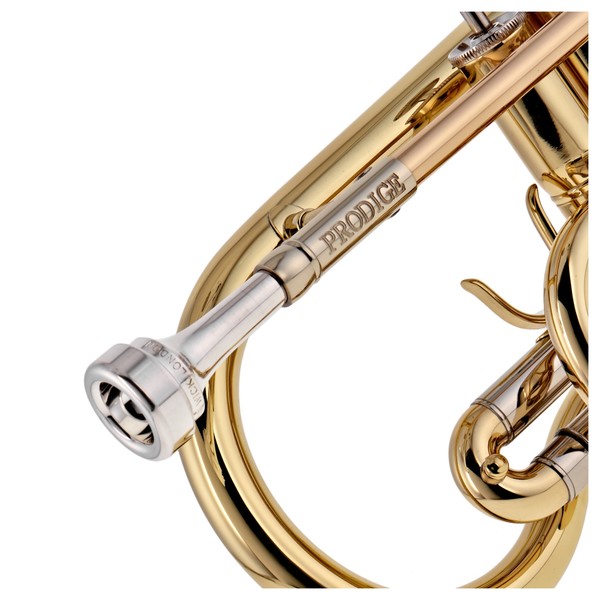 Besson BE120 Prodige Cornet, Clear Lacquer, Mouthpiece