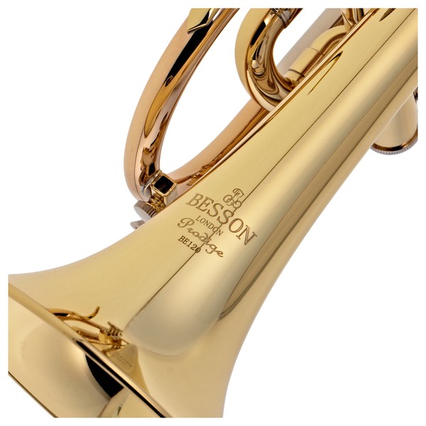 Besson BE120 Prodige Cornet, Clear Lacquer, Case