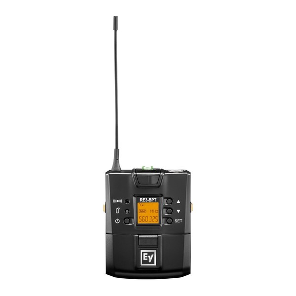 Electro-Voice RE3-BPCL Single Lavalier Wireless Mic Set, Band 8M Transmitter