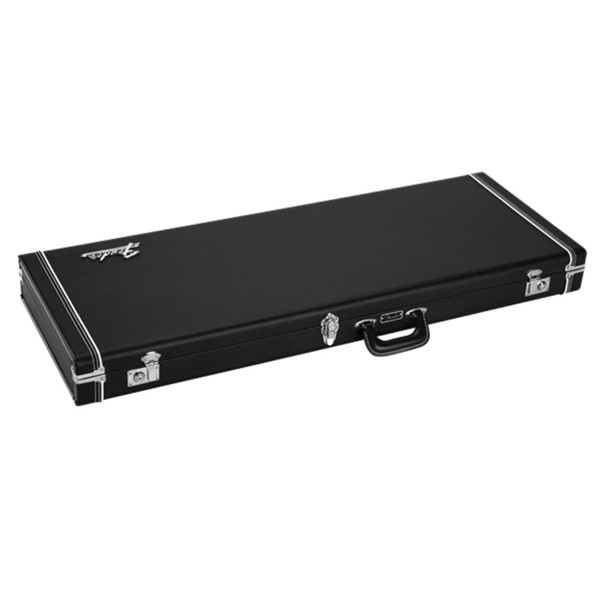 Fender Classic Series Wood Jazzmaster Case, Black Flat