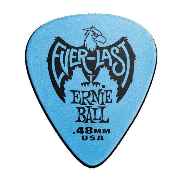 Ernie Ball Everlast 0.48mm Blue, 12 Pack - Front