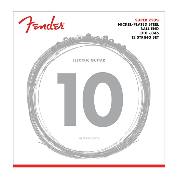 Fender Super 250 Electric XII Strings, 10-46 - Front