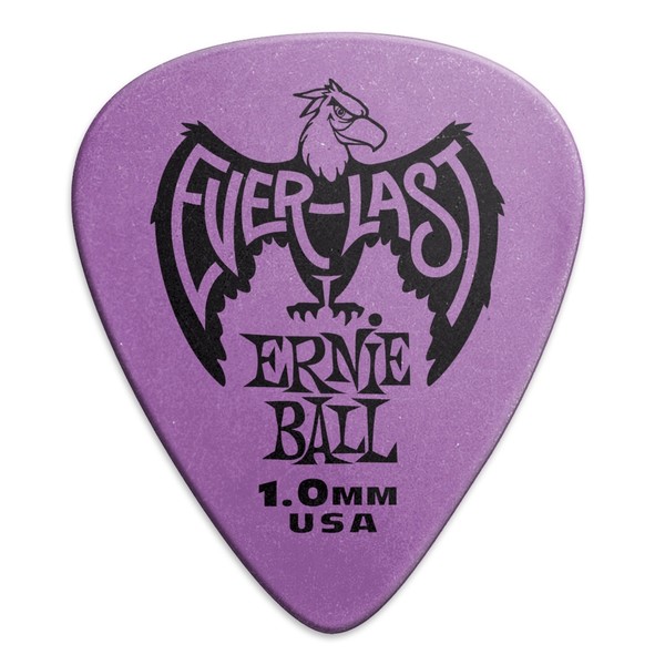 Ernie Ball Everlast 1.0mm Purple, 12 Pack - Front
