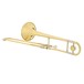 Besson BE130 Prodige Bb Trombone, Clear Lacquer back