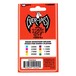 Ernie Ball Everlast 1.14mm Red, 12 Pack - Packaging back