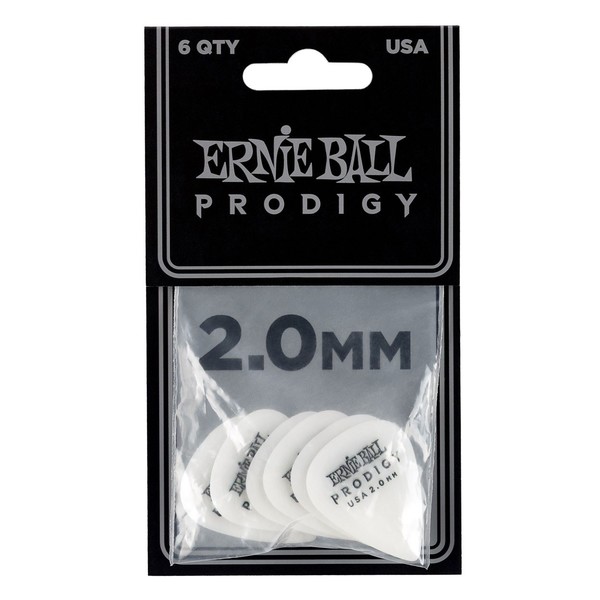 Ernie Ball Prodigy Sharp 2.0mm, 6 Pack - Front Pack