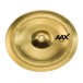 Sabian AAX Series Mini Chinese 12'' Cymbal, Brilliant Finish - Angled