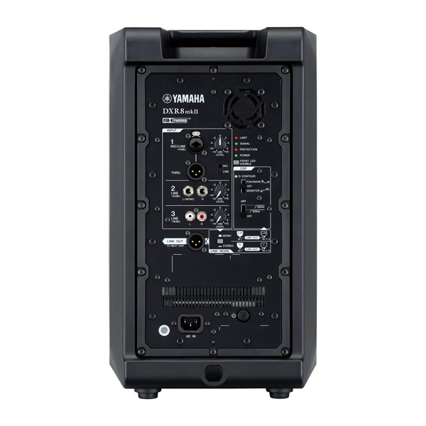 Yamaha DXR8mkII Back Panel