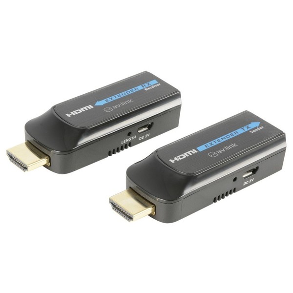 HDMI Extender Over Single Network Cable Dongle Kit, 50m