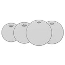 Remo Emperor Coated Tom Pack - 12, 13, 16" Heads + Free 14'' Ambassador