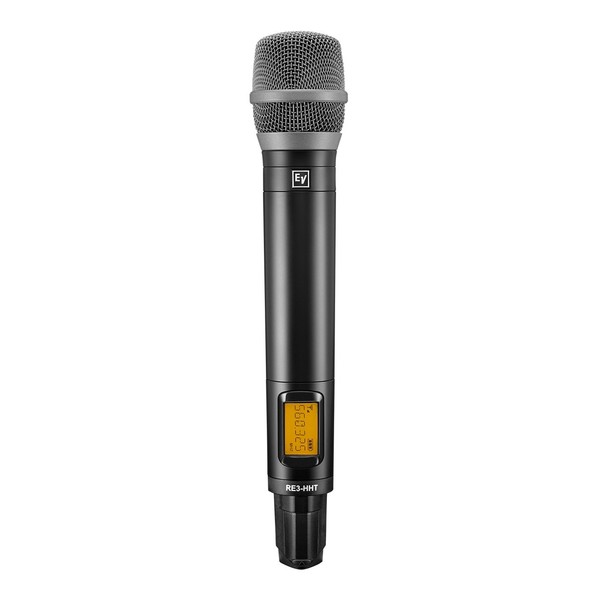 Electro-Voice RE3-HHT520 Handheld Transmitter and RE520 Head, Band 5L, Front