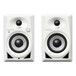 Pioneer DJ DM-40BT Desktop Monitor Speakers With Bluetooth, White - Front