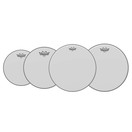 Remo Emperor Coated Tom Pack - 10, 12, 14" Heads + Free 14'' Ambassador