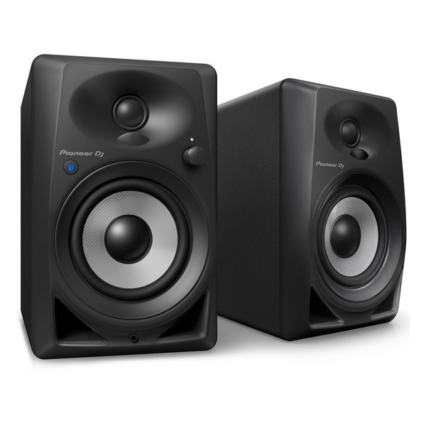 Pioneer DJ DM-40BT Desktop Monitor Speakers With Bluetooth, Black - 