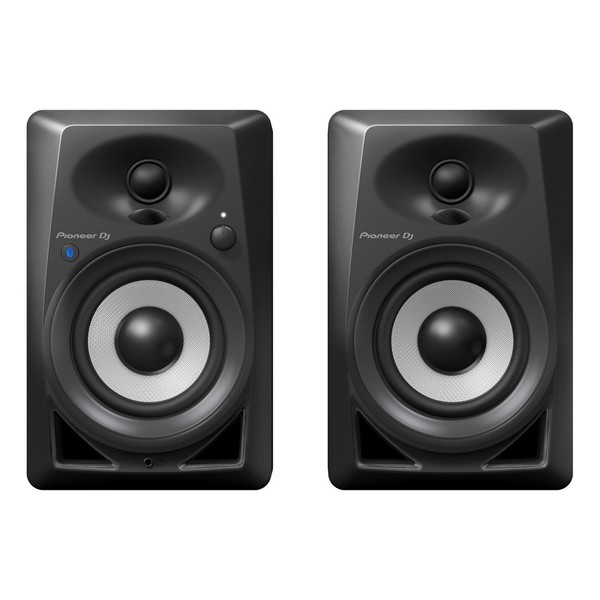 Pioneer DM-40BT Desktop Monitor Speakers With Bluetooth, Black - Front