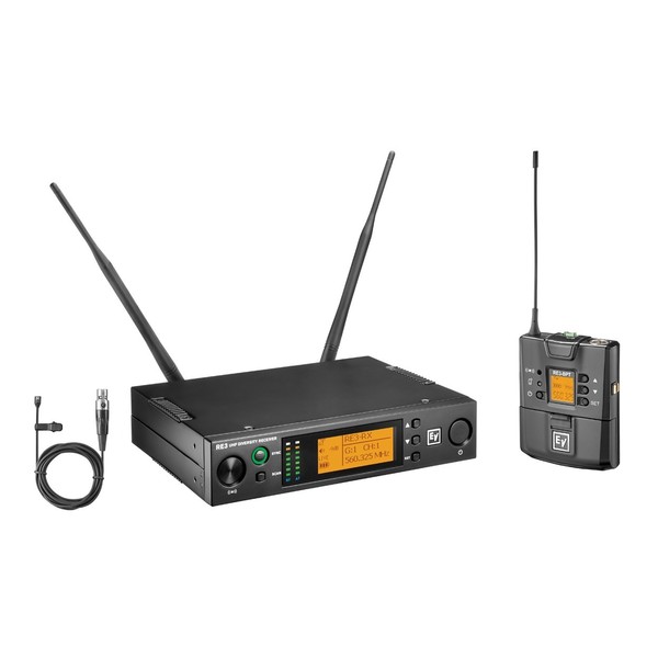 Electro-Voice RE3-BPOL Single Lavalier Wireless Mic Set, Band 5H
