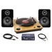 ION Max LP USB Turntable with Kanto YU2 Speakers - Full Bundle