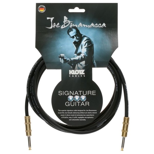 Klotz Joe Bonamassa Signature Guitar Cable, 9m