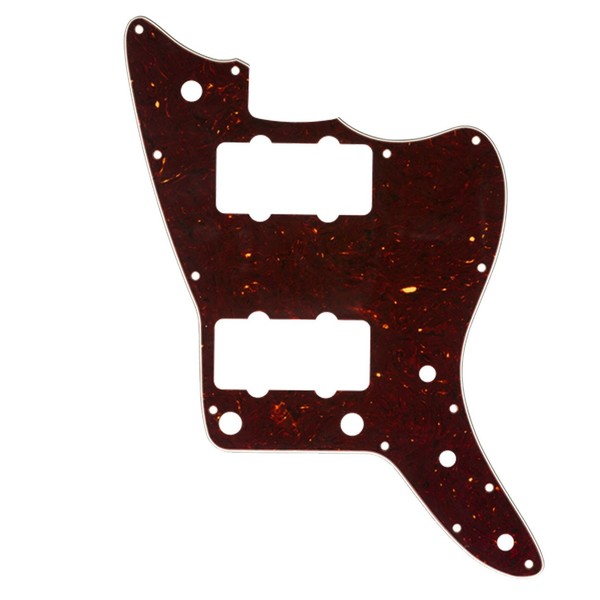 Fender American Pro Jazzmaster 10-Hole Pickguard, Tortoise Shell - Front