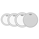 Remo Pinstripe Tom Pack - 10, 12, 14" Heads + Free 14'' Ambassador
