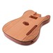 Knoxville Electric Guitar Body, Mahogany Gloss angle