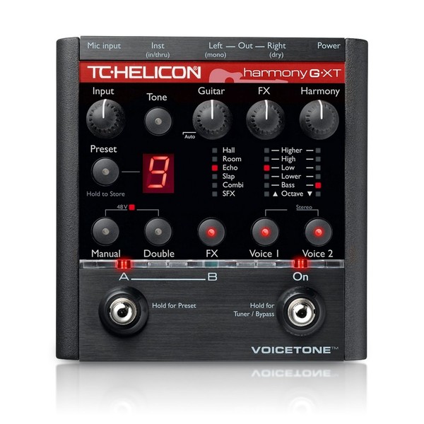 TC Helicon VoiceTone Harmony-G XT Vocal/Guitar Processor main