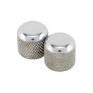 Fender Road Worn Telecaster Boutons Dome, Chrome (2)