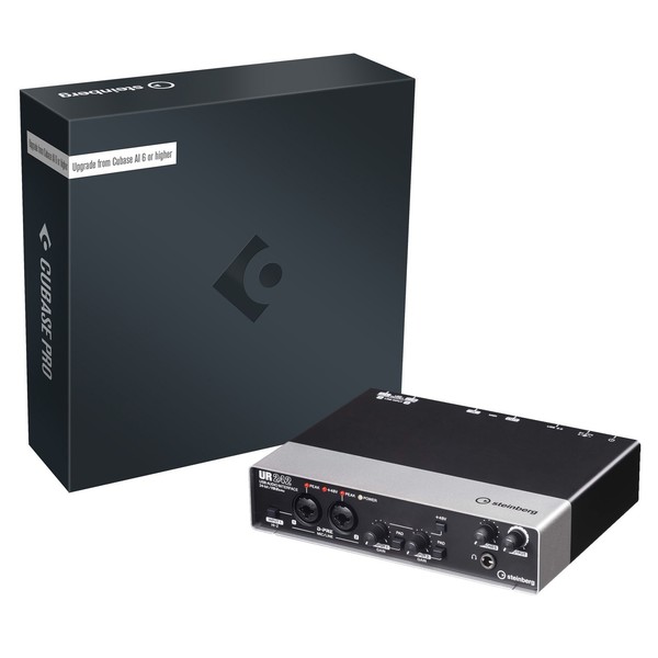 Steinberg UR242 USB Audio Interface with Upgrade to Cubase Pro 10 - Full Bundle