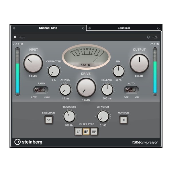 Cubase Pro 10 Upgrade from Cubase AI - Channel Strip Tube