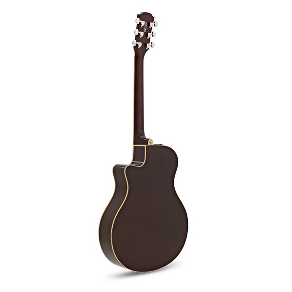 Yamaha APX600FM Electro Acoustic, Tobacco Brown Sunburst back