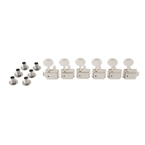 Fender ClassicGear Tuning Machines, Chrome - Front