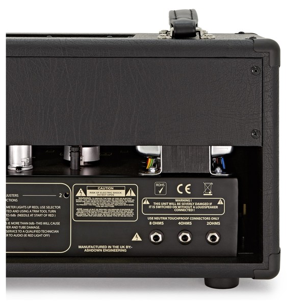 Ashdown CTM100 All Valve Bass Head w/ Passive EQ