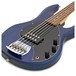 S.U.B by Sterling Ray5 Bass RW, Trans Blue Satin