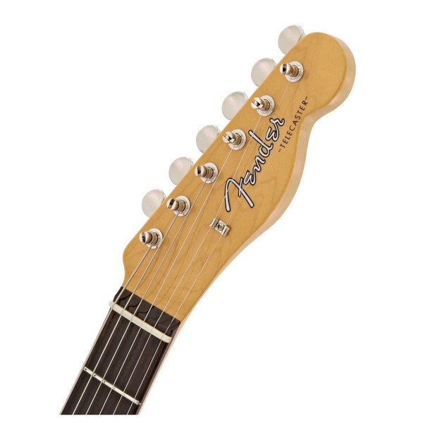Fender Jimmy Page Mirror Telecaster RW, White Blonde head