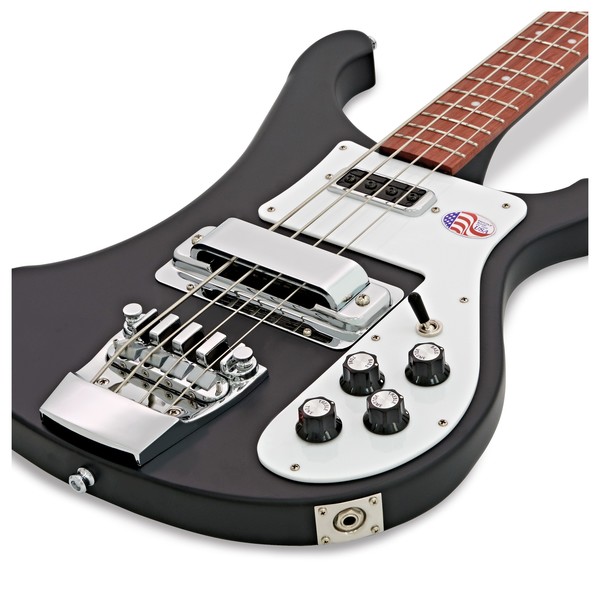 Rickenbacker 4003S Bass, czarny matowy, czarny | Gear4music