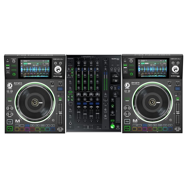 Denon DJ Prime Series SC5000M and X1800 Bundle