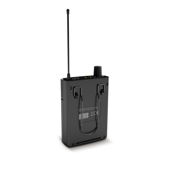 LD Systems U308 IEM Receiver Back Angled