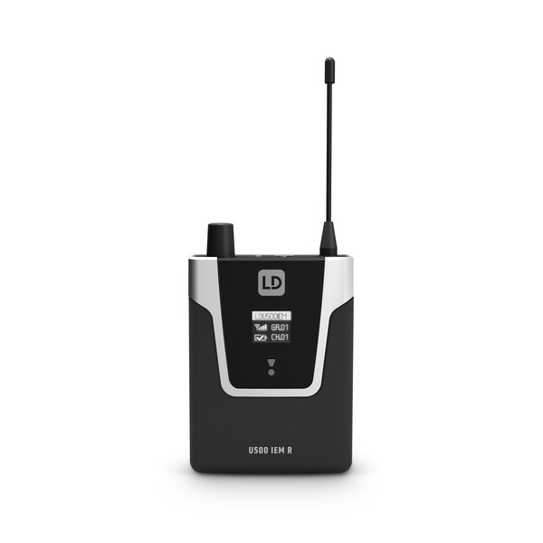 LD Systems U508 IEM Receiver Front Panel
